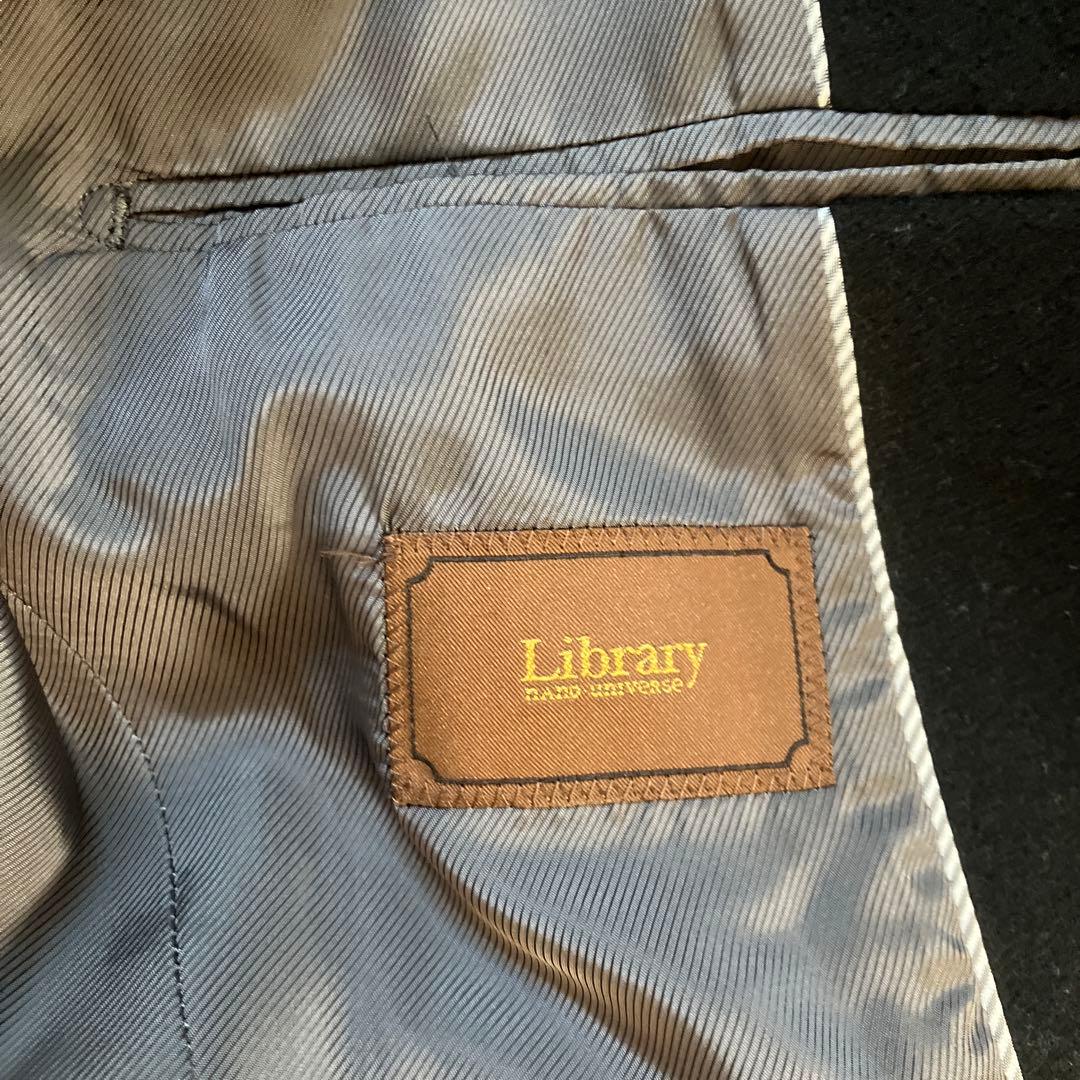 ナノユニバース　LibraryフラノノーフォークジャケットM 美品