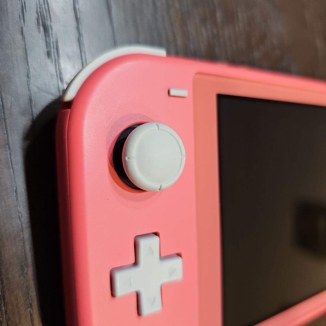 【Nintendo Switch Lite】 コーラルピンク一式