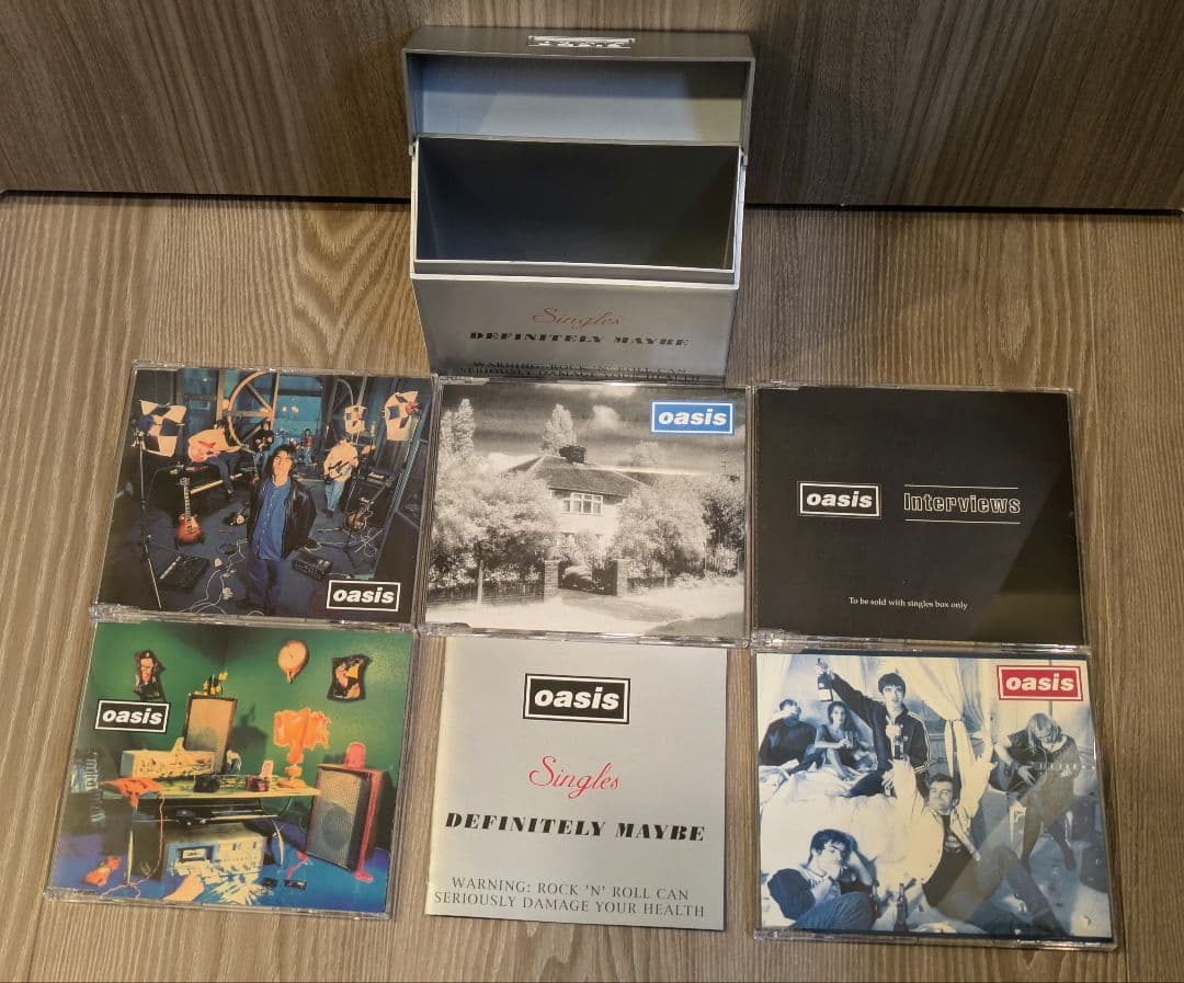 Oasis singles ゴールド & シルバー 2個セット