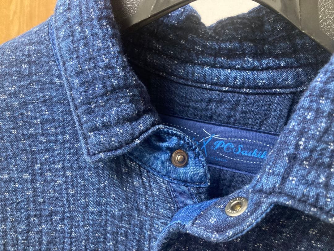 ジャケット・アウター porter classic new sashiko shirt jacket