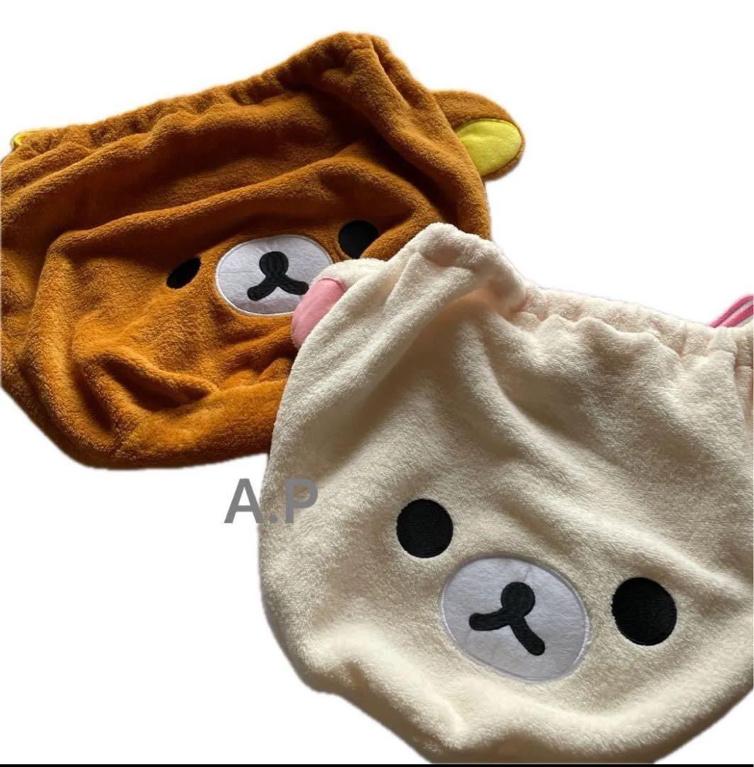 Rilakkuma リラックマ　コリラックマ　パジャマ　巾着袋　しまむら　M