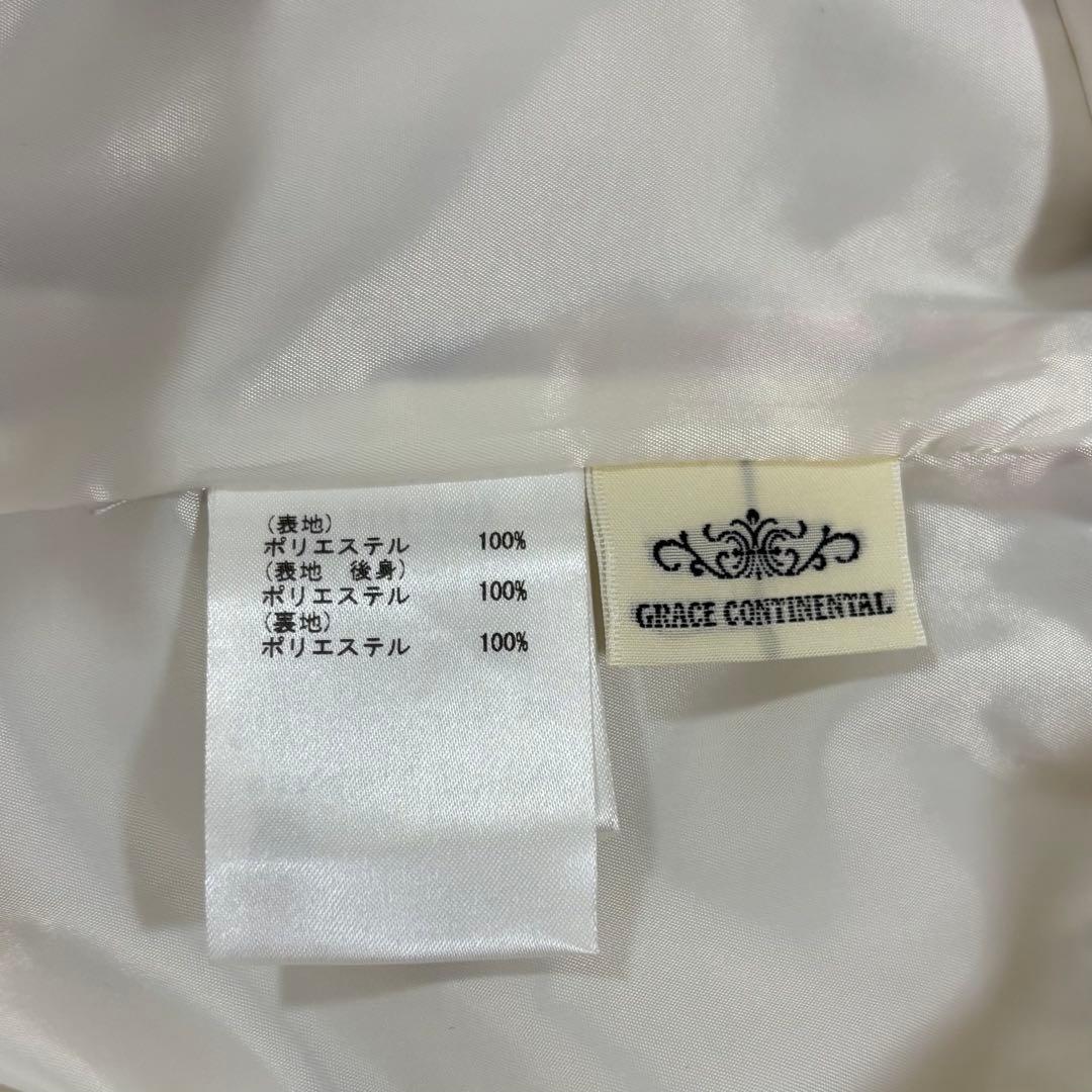 GRACE CONTINENTAL 花柄 総レース ワンピース タイト