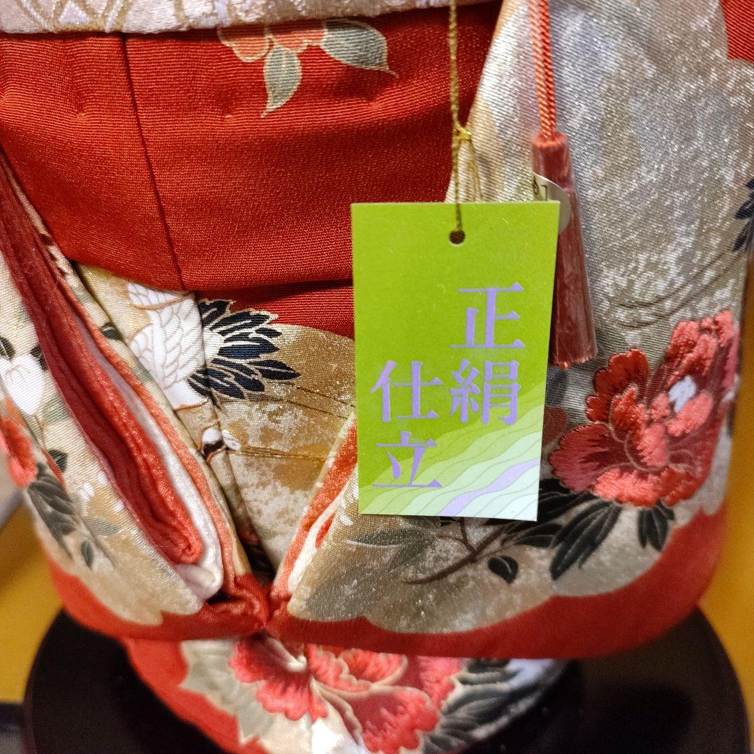海*名様 市松人形　正絹仕上げ　ガラスケース付