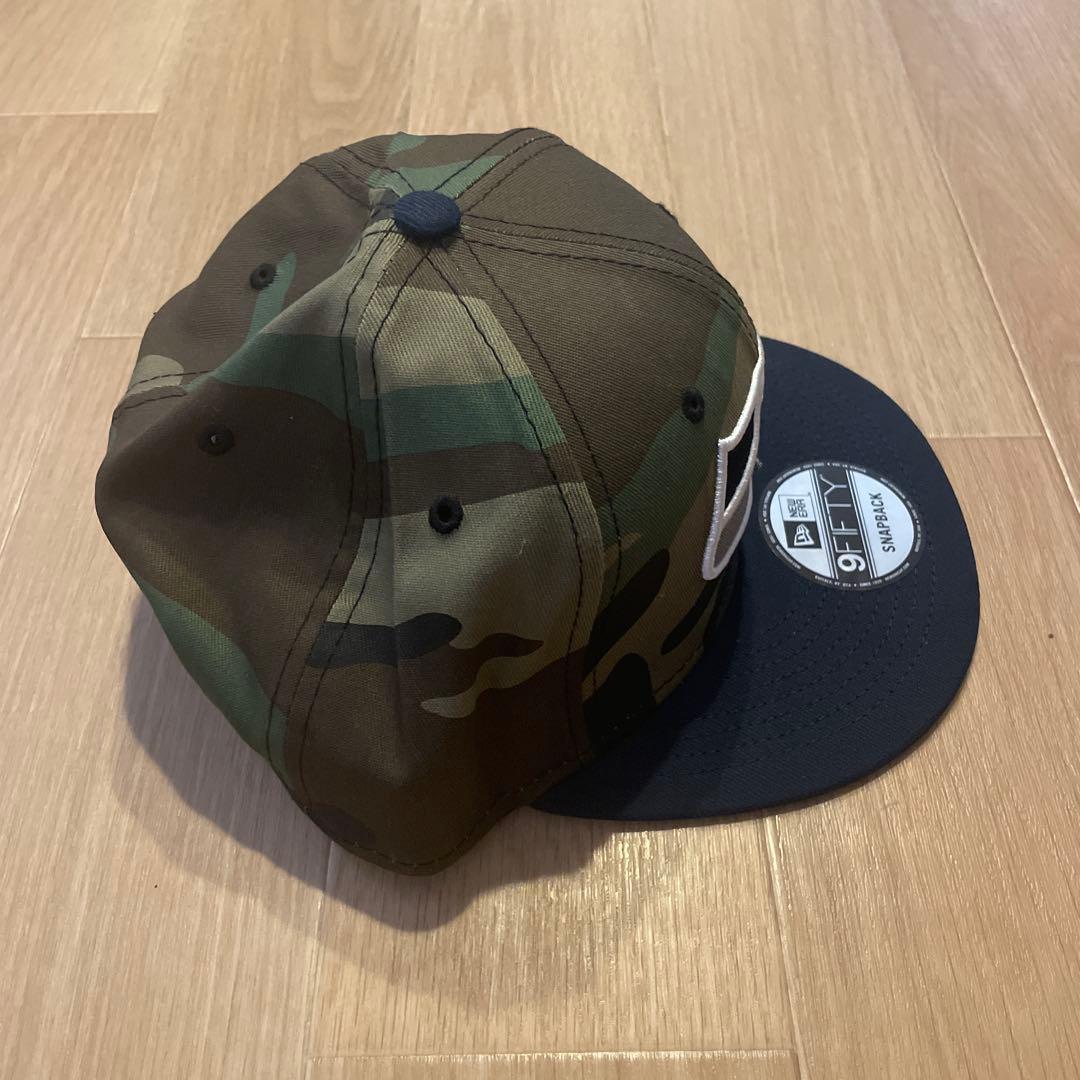 シアトル・シーホークス 迷彩柄キャップ NEW ERA フリーサイズ
