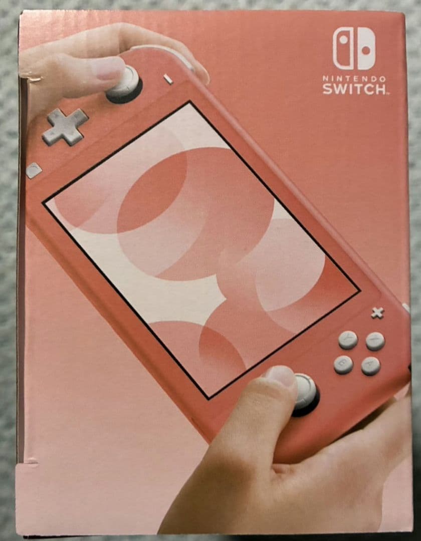 ✨新品！未開封Nintendo Switch Lite　本体コーラルピンク