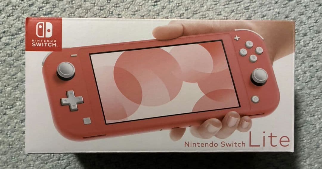 ✨新品！未開封Nintendo Switch Lite　本体コーラルピンク