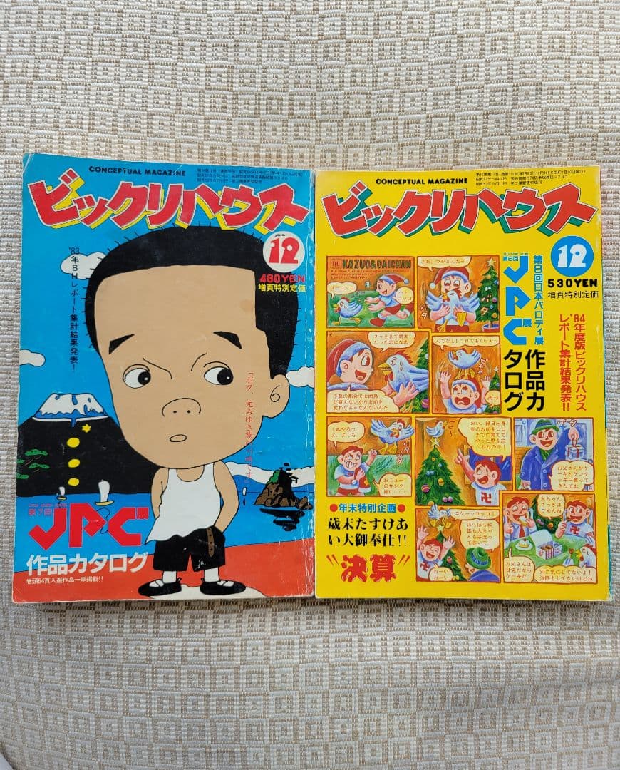 ビックリハウス創刊号・二周年記念号・終刊号・復刊号ほか全10冊セット　パルコ出版