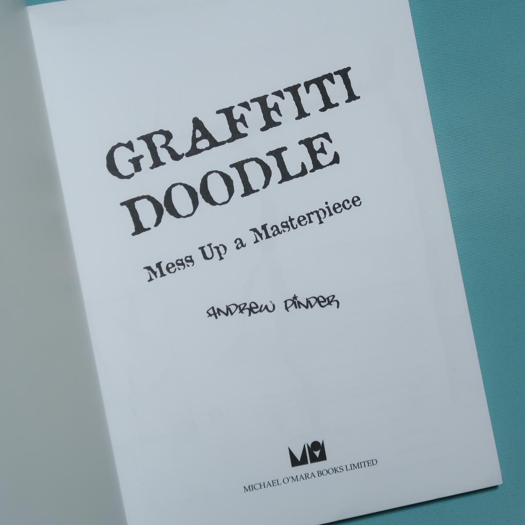 セール！洋書　GRAFFITI DOODLE　MESS UP A MASTER…