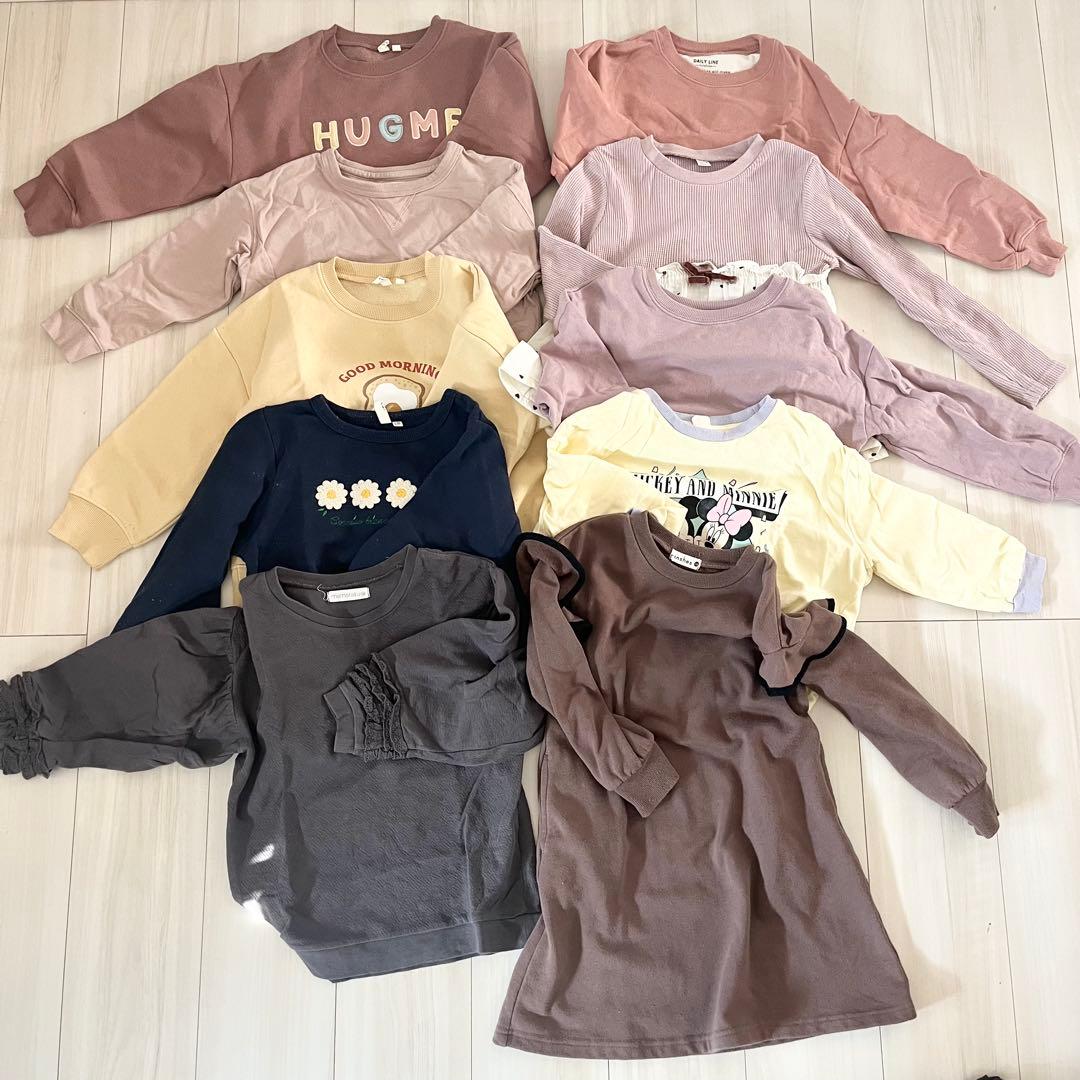 【 送料無料 】テータテート breeze UNIQLO 女の子 服120cm