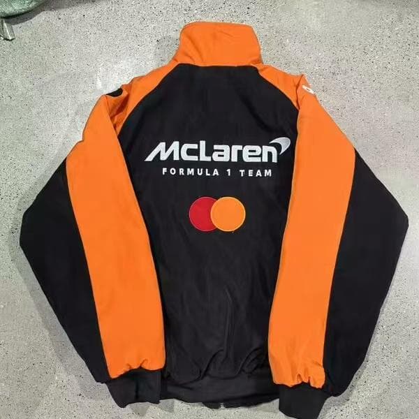 ✨男女兼用✨ mcLaren F1 レーシングジャケットブルゾン 刺繍　中綿