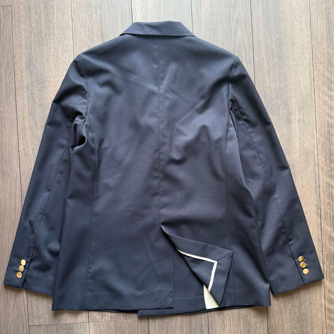 美品✨greenlabelrelaxing ダブルブレスト 紺ブレ　金ボタン 春