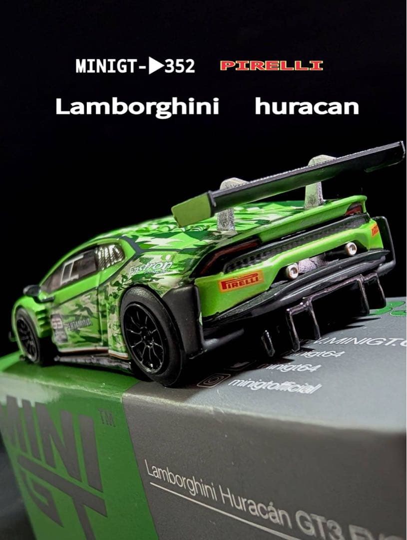 ミニカー MINIGT 1/64 Lamborghini Huracan GT3 EVO