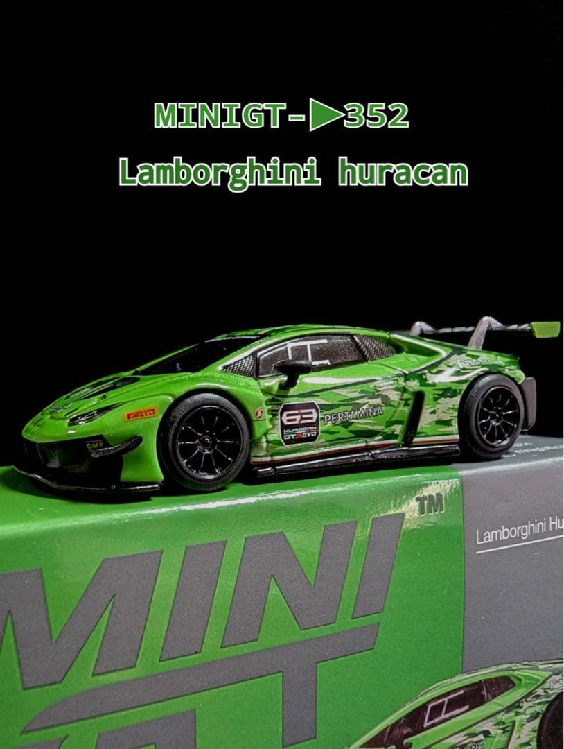 ミニカー MINIGT 1/64 Lamborghini Huracan GT3 EVO