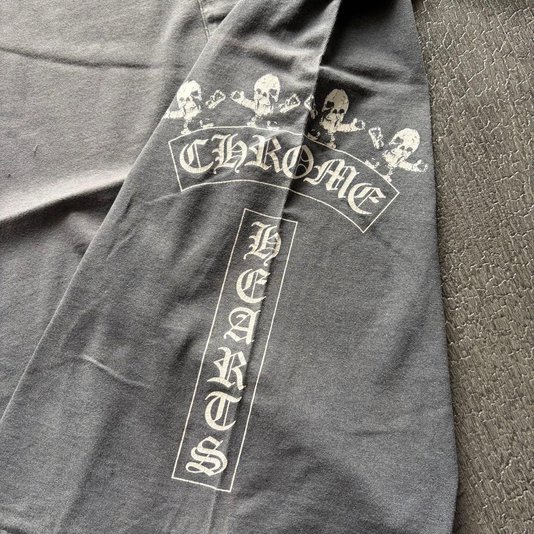 90s オールド　クロムハーツ Foti Tシャツ　フェード