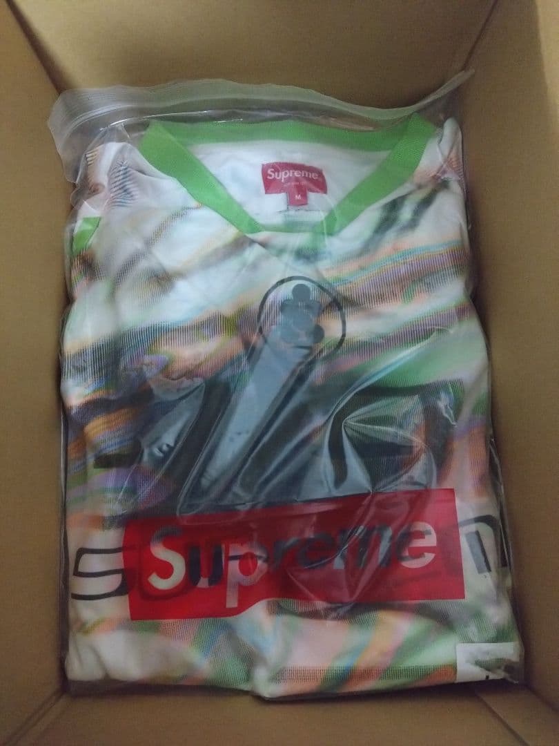 トップス supreme feedback soccer jersey