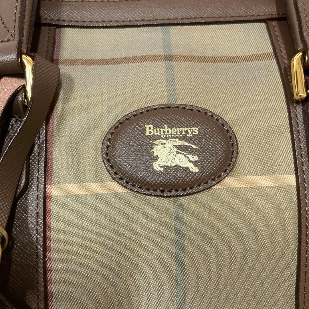 Burberry バーバリー ボストンバッグ　大容量