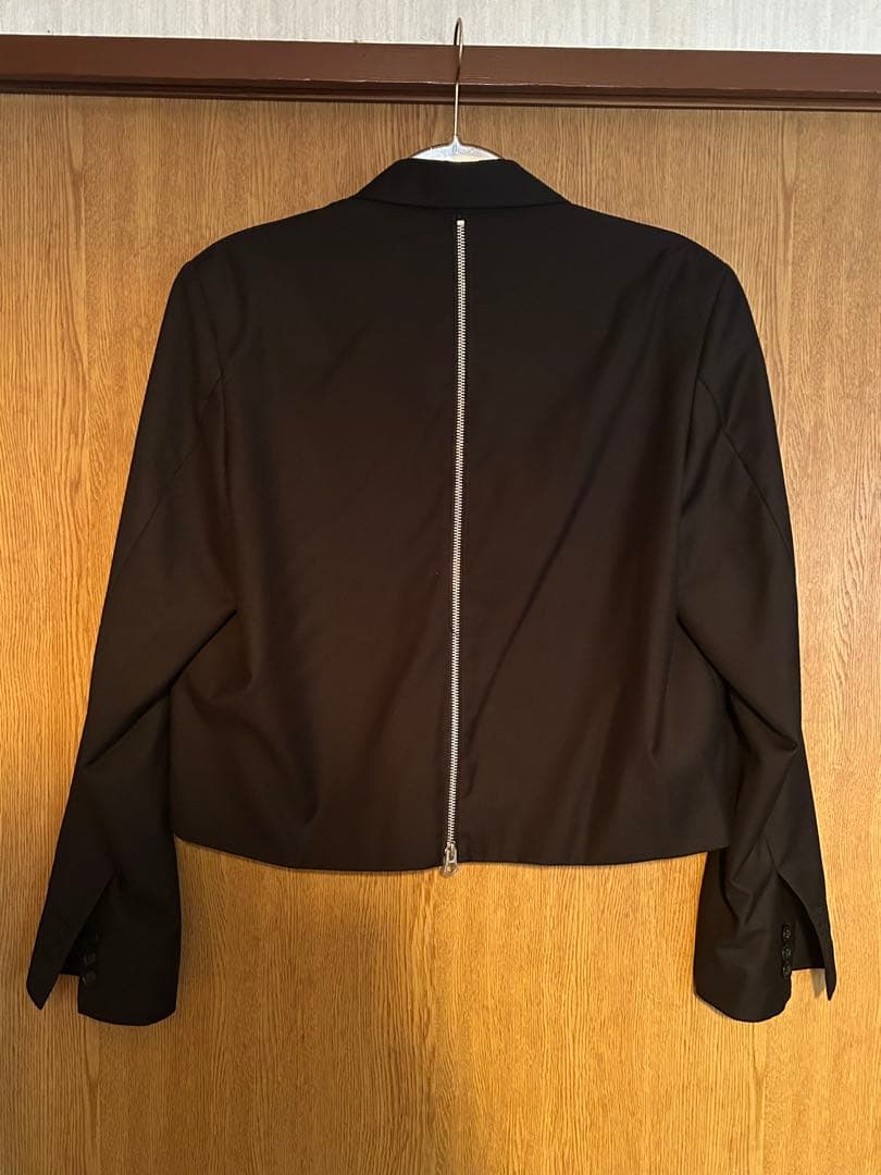 CIVARIZE シヴァーライズ ショート丈テーラードジャケット BLACK