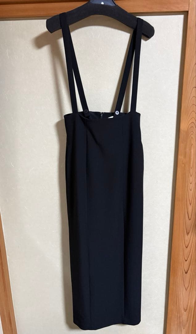 スカート CLANE SUSPENDER HIGH WAIST SKIRT