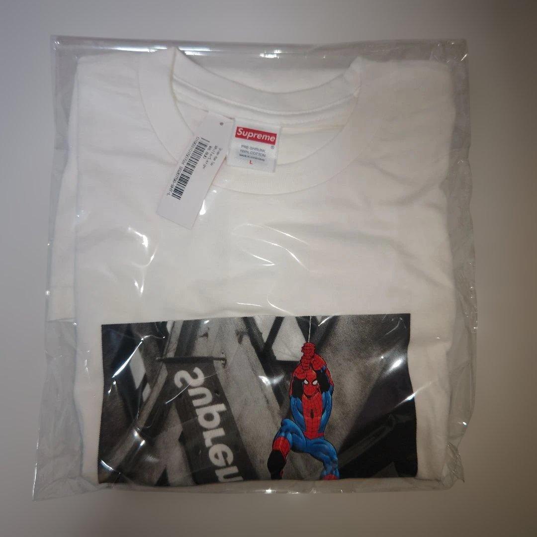 Supreme Spider-Man Tee ホワイト　Lサイズ