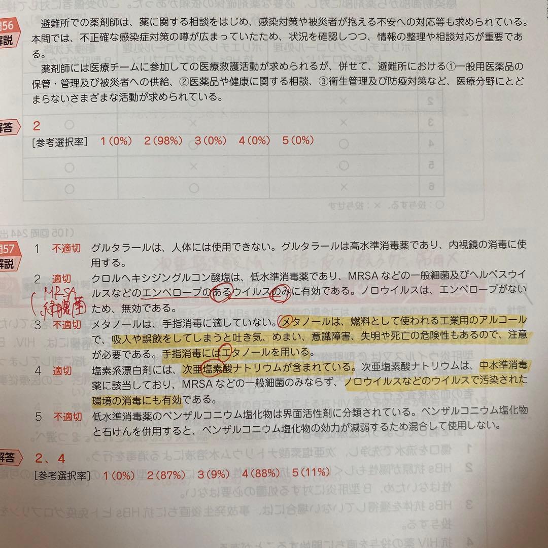 109回国家試験対策　青本、青問9冊ずつセット