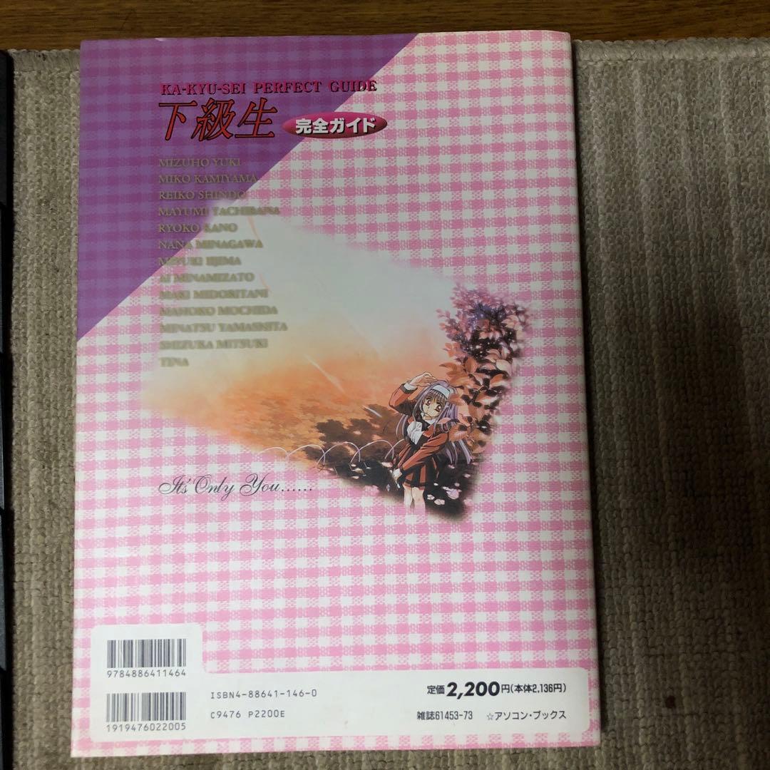 下級生　HD専用　PC98 ゲーム 19枚セット& 完全ガイド