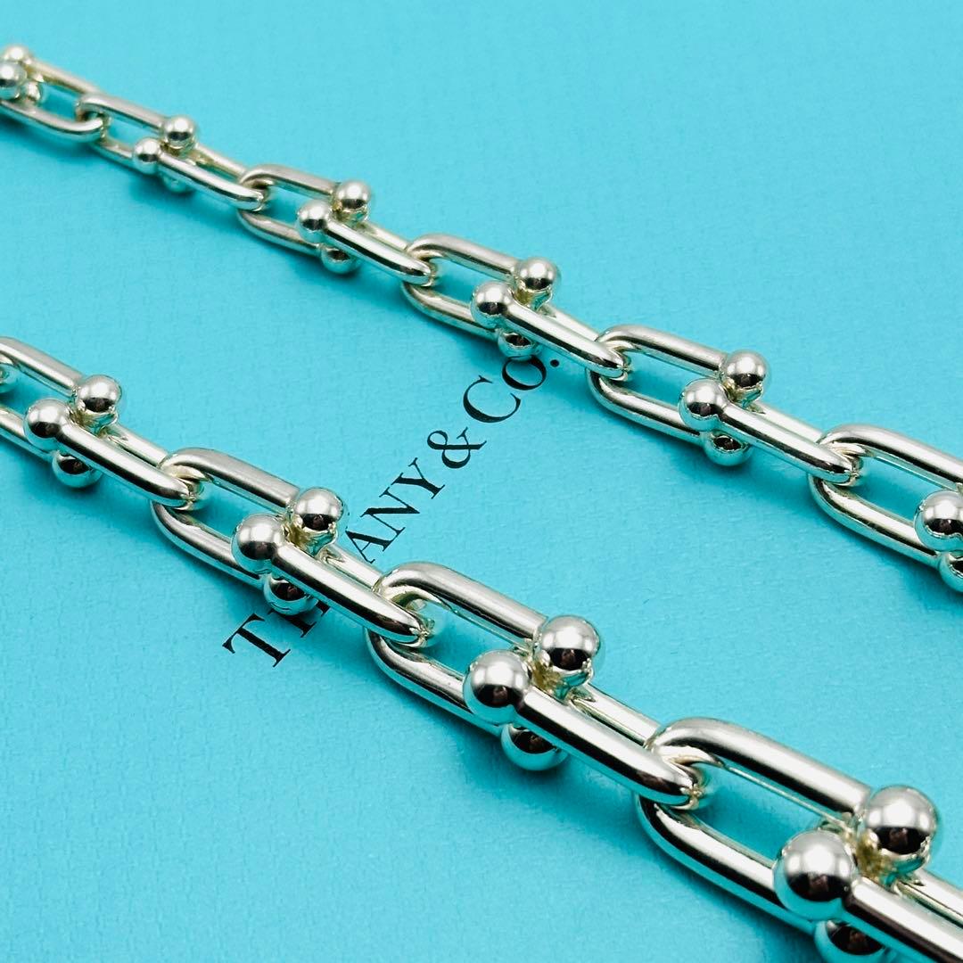 Tiffany ハードウェア　グラジュエイテッド　リンク　ネックレス　Ag925