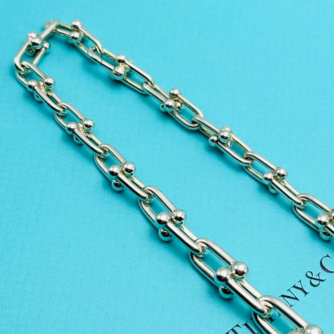 Tiffany ハードウェア　グラジュエイテッド　リンク　ネックレス　Ag925