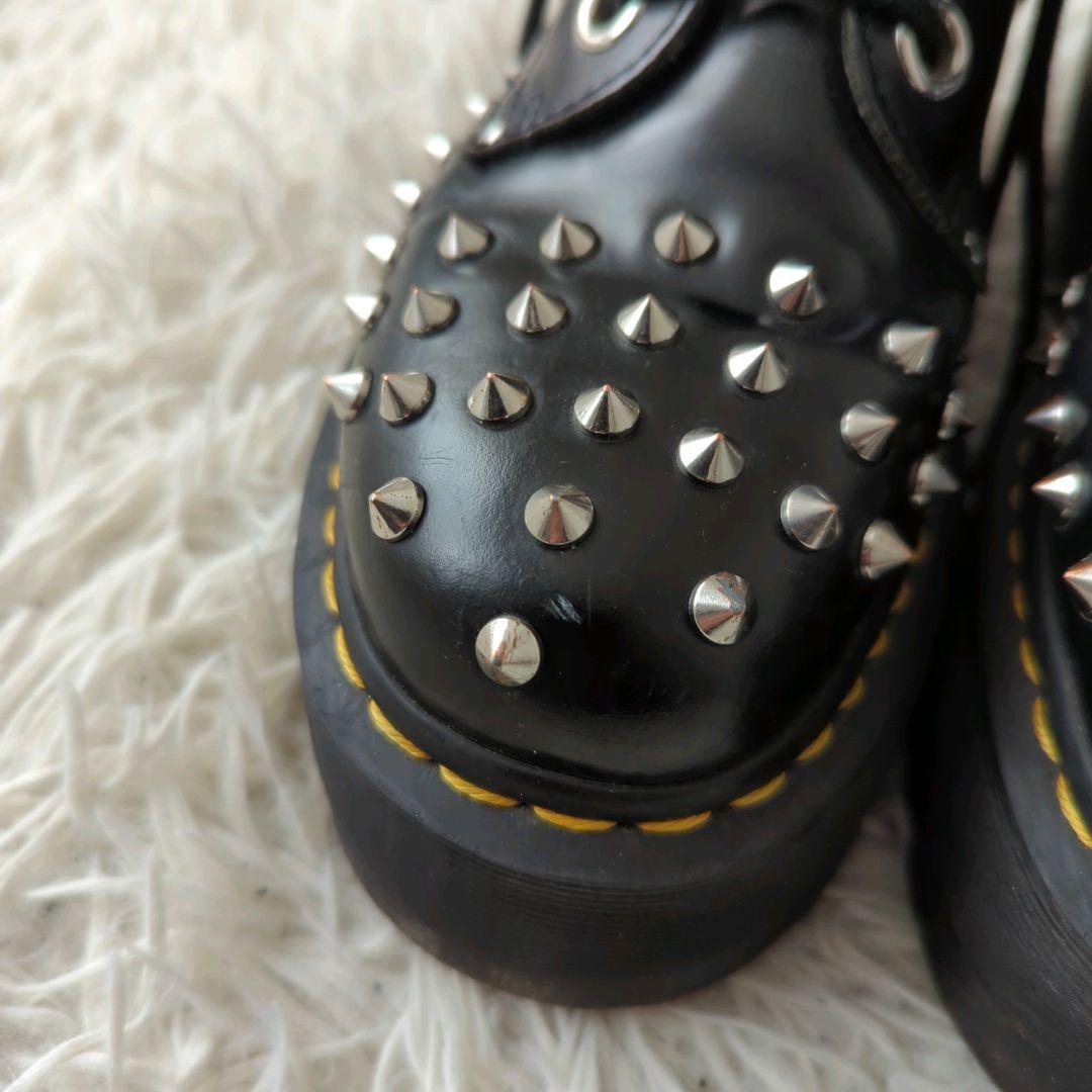 ドクターマーチン JADON MAX STUD 厚底 ブラック 24cm