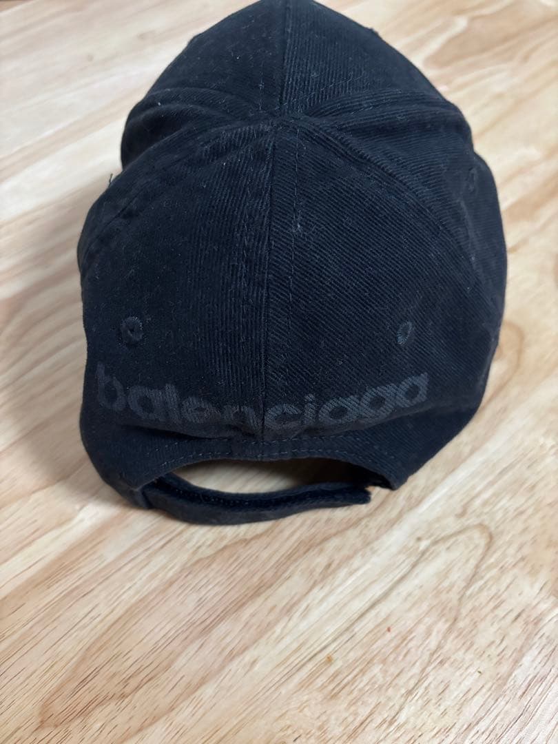 balenciaga 3B STENCIL キャップ バレンシアガ ブラック　L