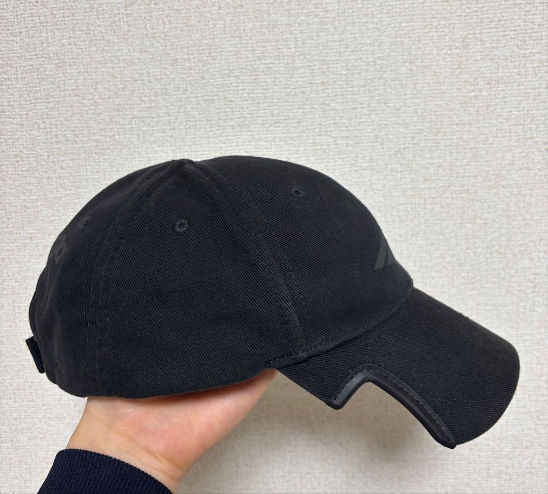balenciaga 3B STENCIL キャップ バレンシアガ ブラック　L