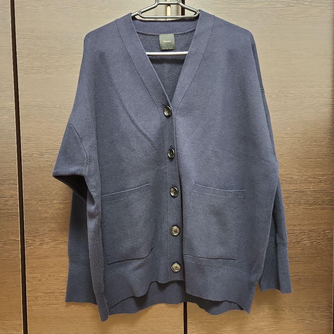 本日限定！【美品】スピック＆スパン C/ACダブルジャガードカーディガン