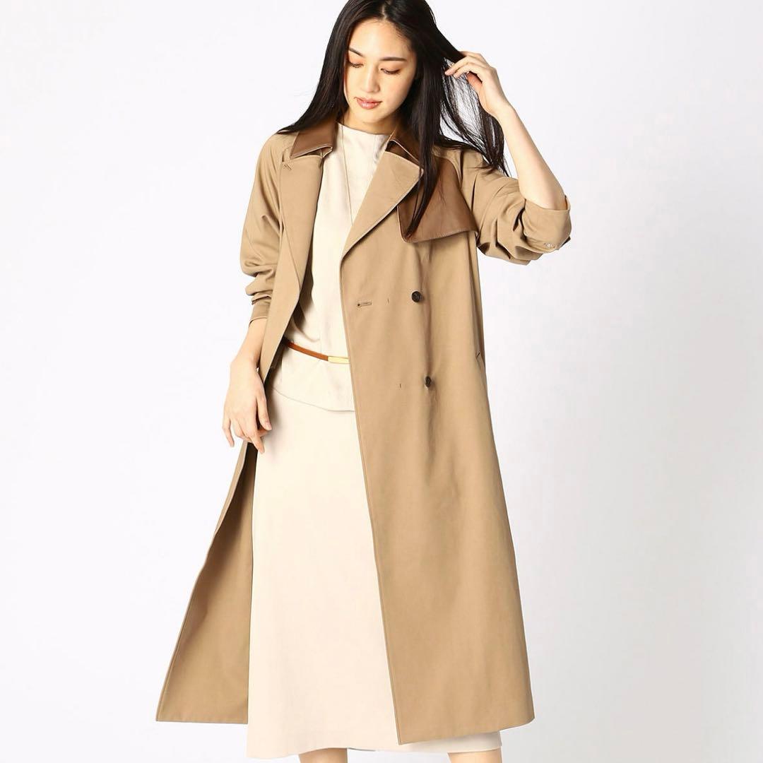 美品✨ K.T キヨコタカセ 定価7万 デザイントレンチコート 9 M