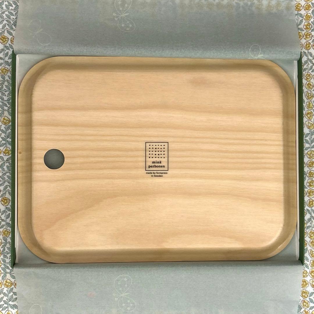 【新品】 ミナペルホネン mina perhonen ちょうちょトレイ S 箱付