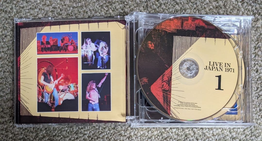 洋楽 Led Zeppelin Live In Japan 1971 6CD