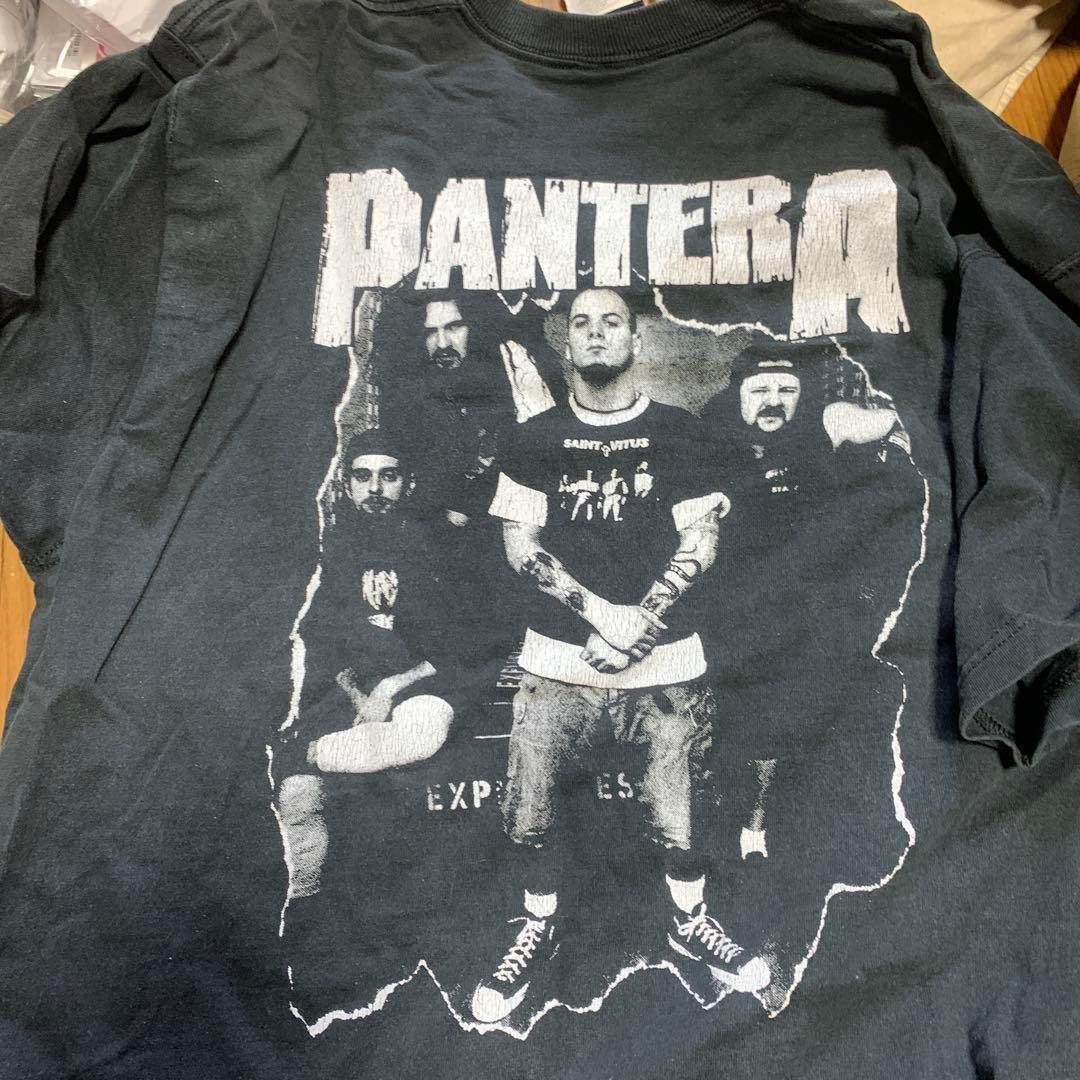Pantera バンドTシャツ Lサイズ ブラック