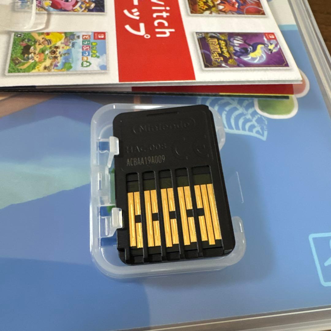 【完品】【ワンオーナー】ニンテンドースイッチ本体 あつ森ソフト付き