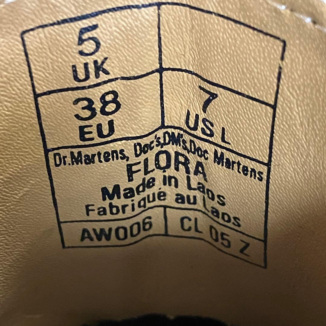 Dr. Martens チェルシー ブーツ サイドゴア ブーツFLORA UK5
