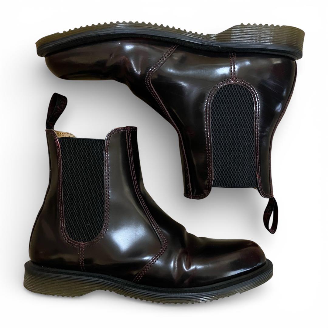 Dr. Martens チェルシー ブーツ サイドゴア ブーツFLORA UK5