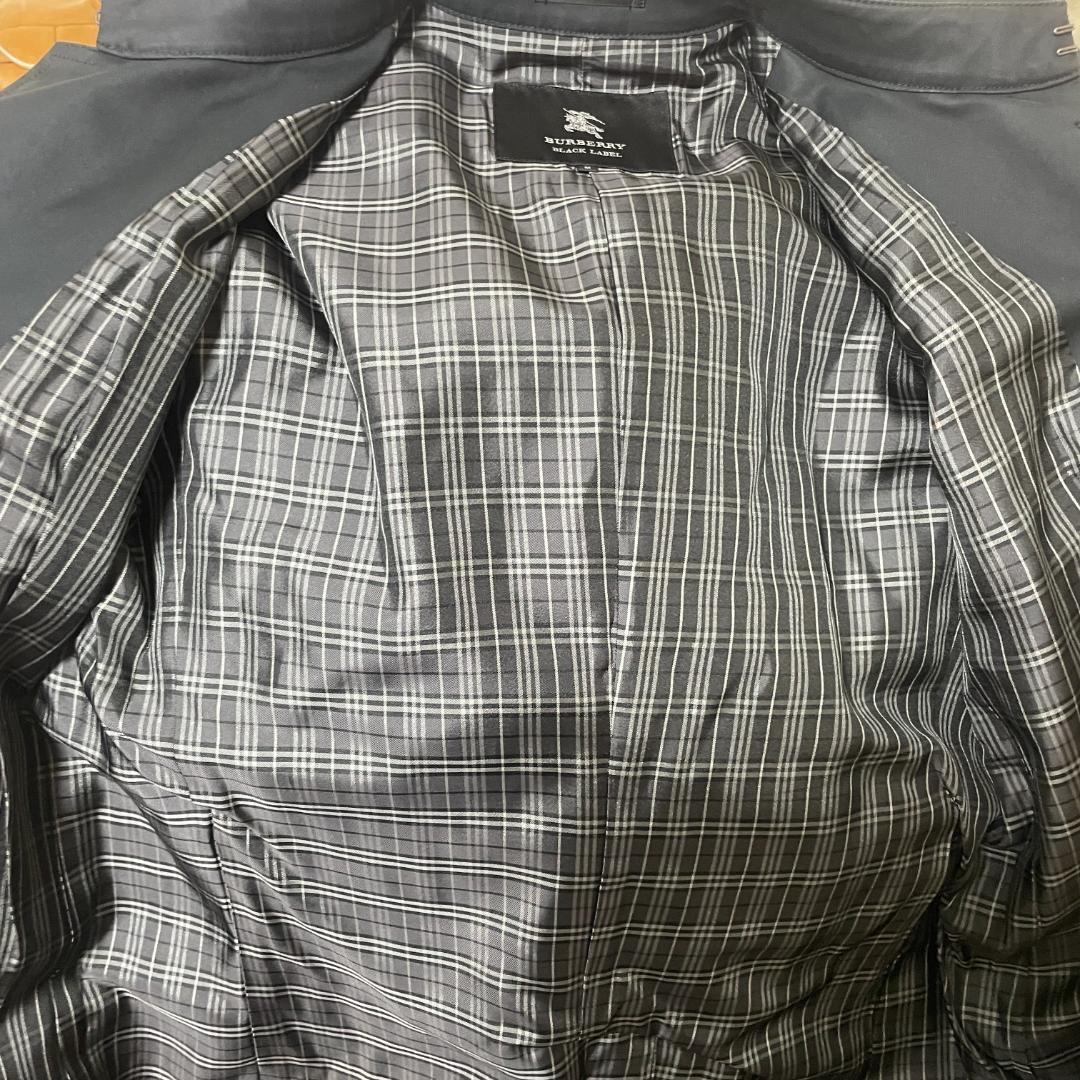 Burberry BLACK LABEL ステンカラーコート　ノバチェック M
