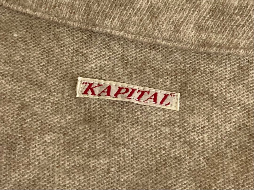 KAPITAL キャピタル ウール ナバホタック コンチョ カーディガン