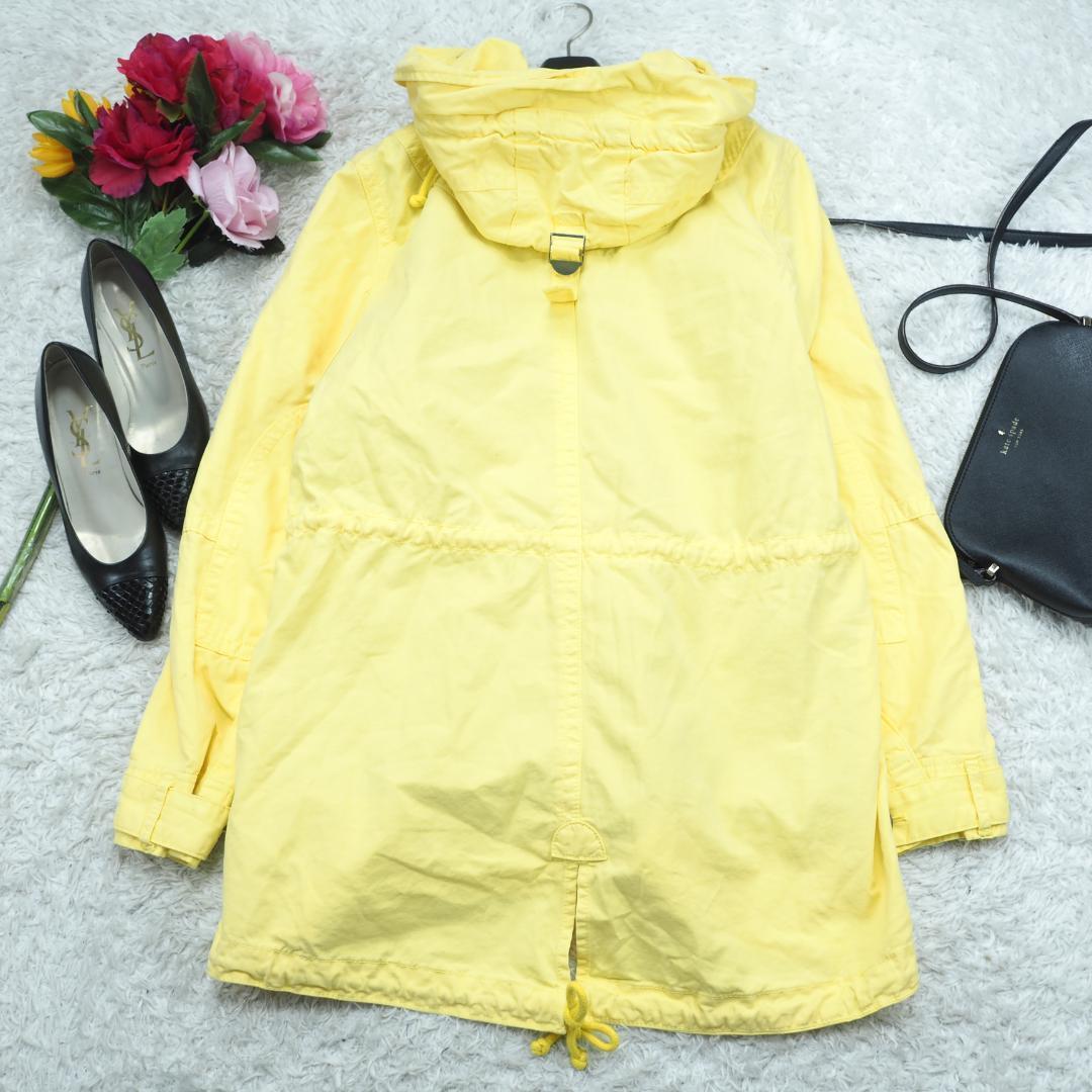 G9520*極美品☆新品タグ付き☆GAP ギャップ☆コート☆イエロー☆M.