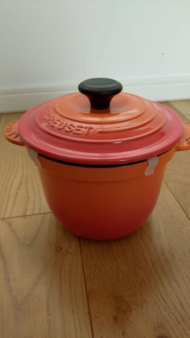 Le Creuset ル・クルーゼ　ココット・エブリィ 18 オレンジ