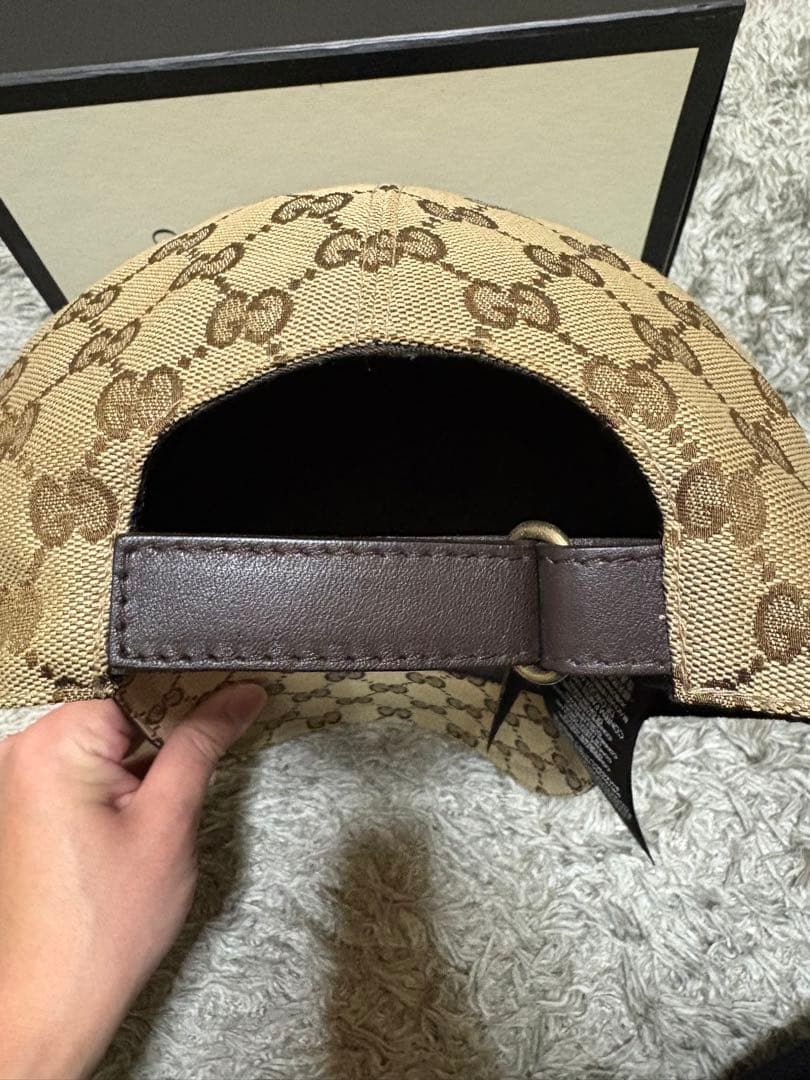 GUCCI キャップ　オリジナルGG