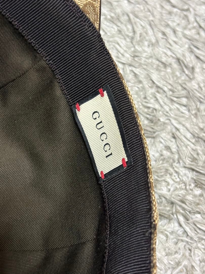 GUCCI キャップ　オリジナルGG