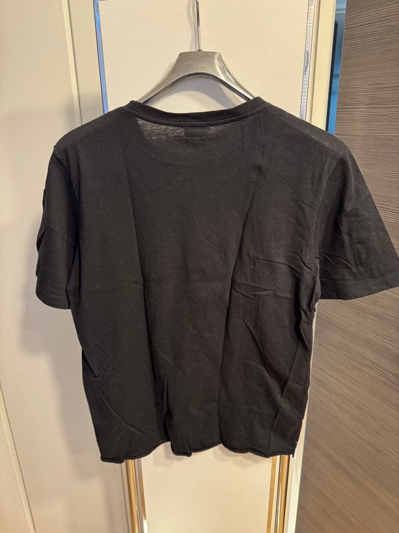 サンローラン SAINT LAURENT ロゴスタープリント 黒S