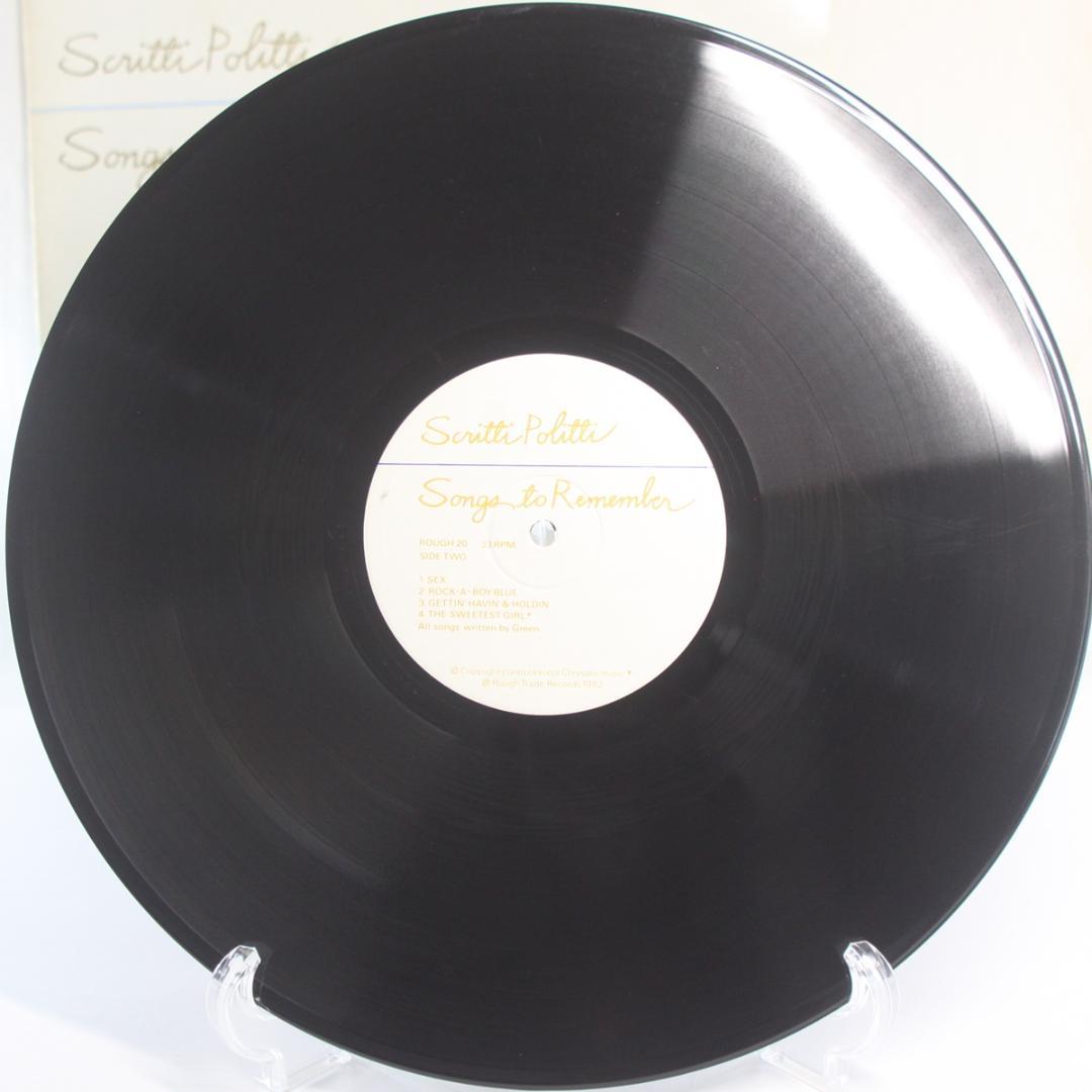 英LP Scritti Politti Songs to Remember UK