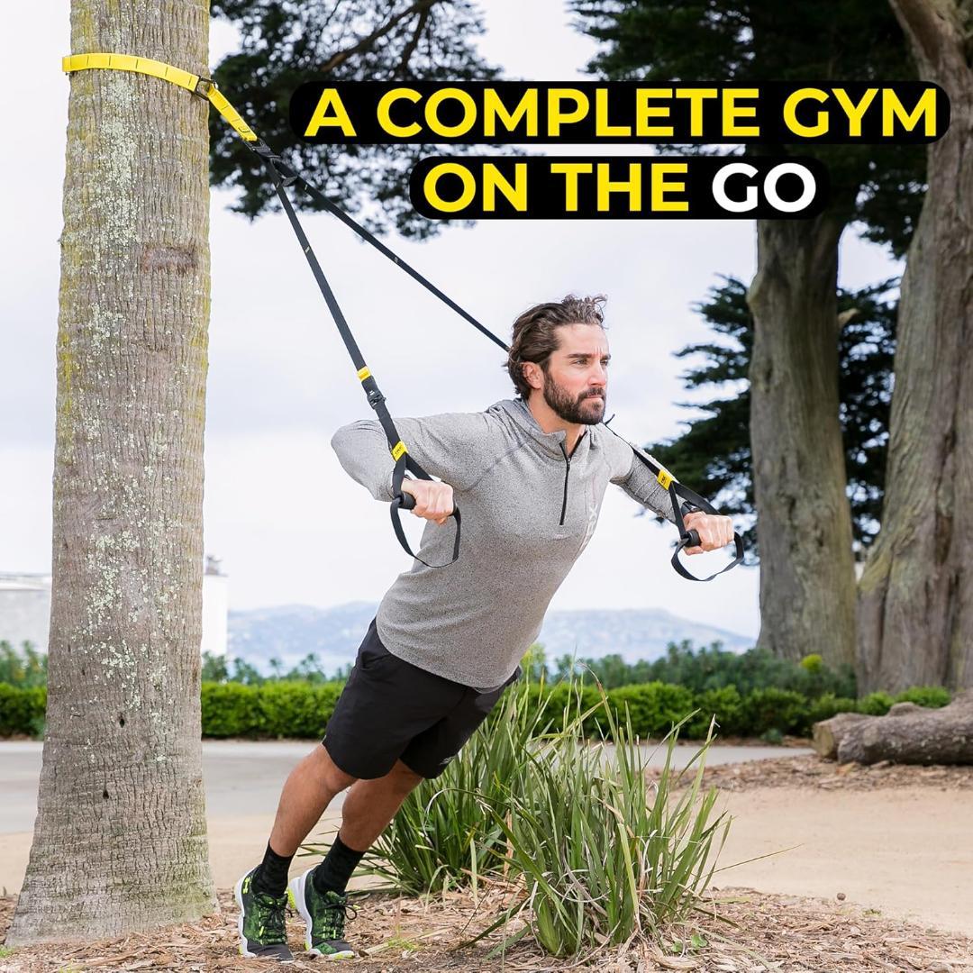 TRX GO サスペンショントレーナー 軽量ポータブルジム イエロー ブラック