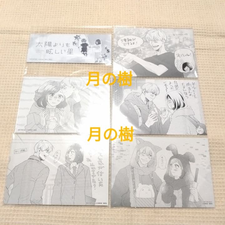 太陽よりも眩しい星 河原和音 1〜13巻 全巻セット イラストカード 特典