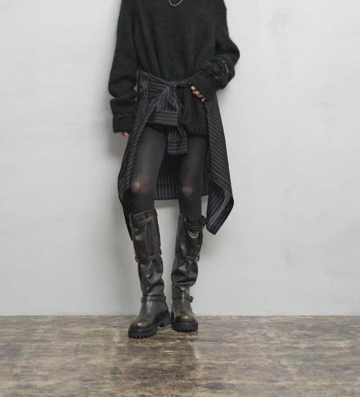 【ALM.】GRACIEUX ENGINEER BOOTS 39