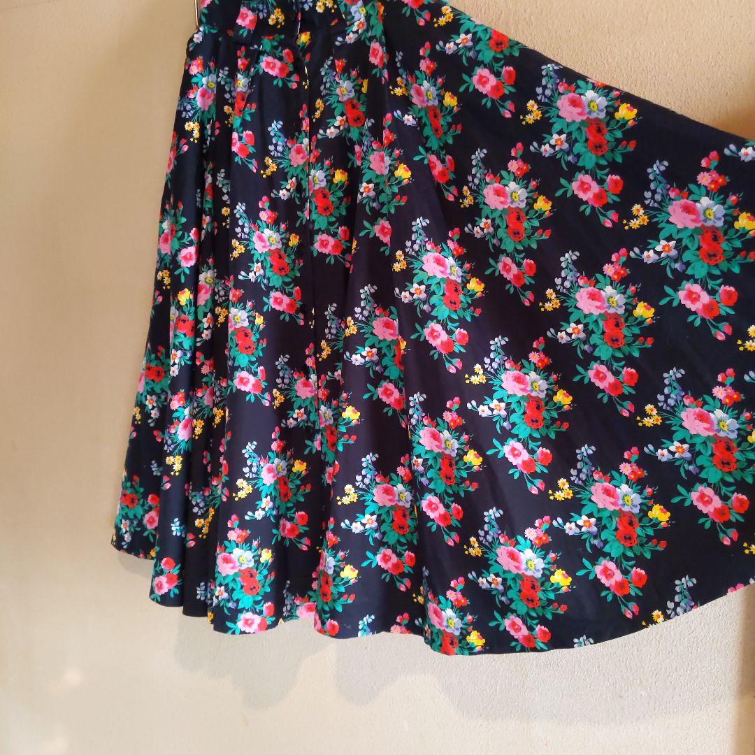 希少KENZO フレアースカート80’ 90’ヴィンデージ オールドケンゾー美品